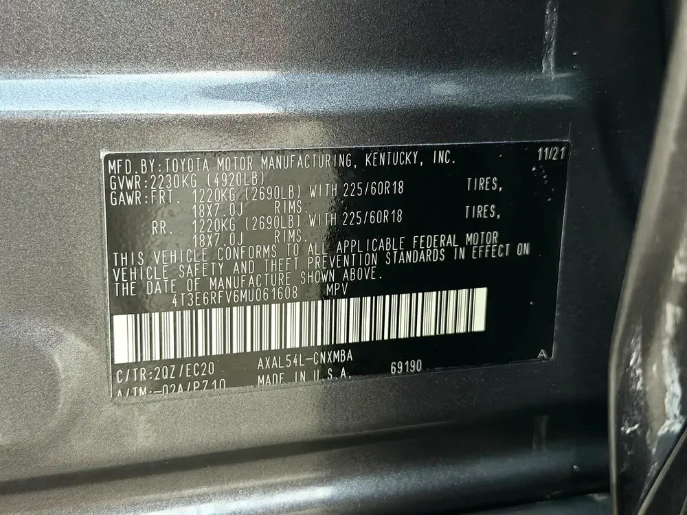 2021 TOYOTA RAV4 XSE HYBRID AWD FULL OPTIONS IMPORTED FROM USA - Image 8