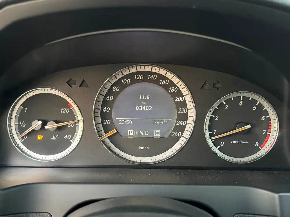 Mercedes-Benz C-Class C250, 2008, Auction Grade 4/bJapanese Specs - Image 16