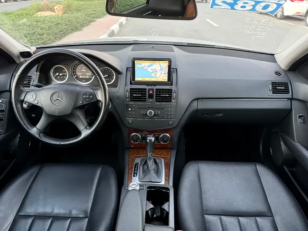 Mercedes-Benz C-Class C250, 2008, Auction Grade 4/bJapanese Specs - Image 8