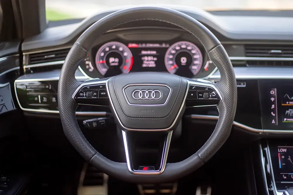 Audi A8 S Line Black Edition 2024 GCC Warranty Service Free From Agency bank installment available - Image 16