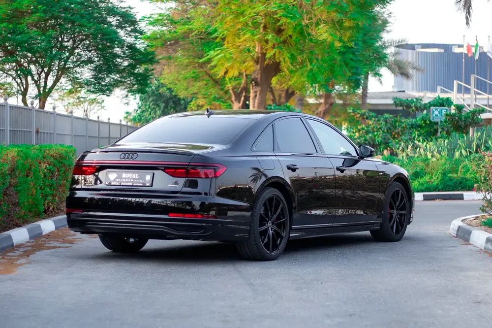 Audi A8 S Line Black Edition 2024 GCC Warranty Service Free From Agency bank installment available - Image 6