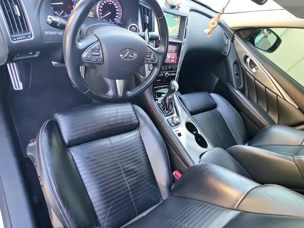 Infiniti Q50 Red Sport 2015 GCC Specs - Image 8