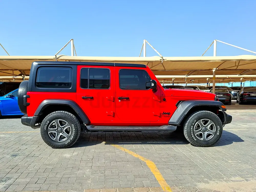 AED 1763/month | 2021 Jeep Wrangler Unlimited Sport | GCC Specs | Ref#407960 - Image 4