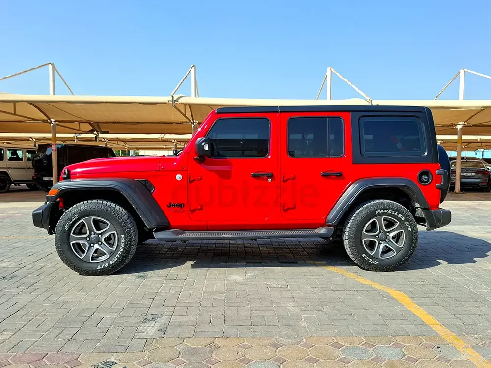 AED 1763/month | 2021 Jeep Wrangler Unlimited Sport | GCC Specs | Ref#407960 - Image 5