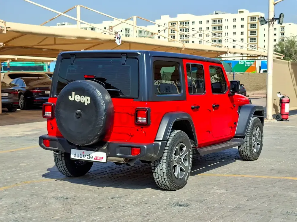 AED 1763/month | 2021 Jeep Wrangler Unlimited Sport | GCC Specs | Ref#407960 - Image 6
