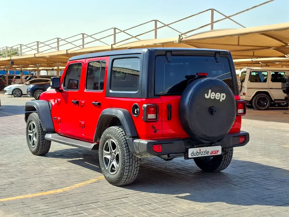AED 1763/month | 2021 Jeep Wrangler Unlimited Sport | GCC Specs | Ref#407960 - Image 8