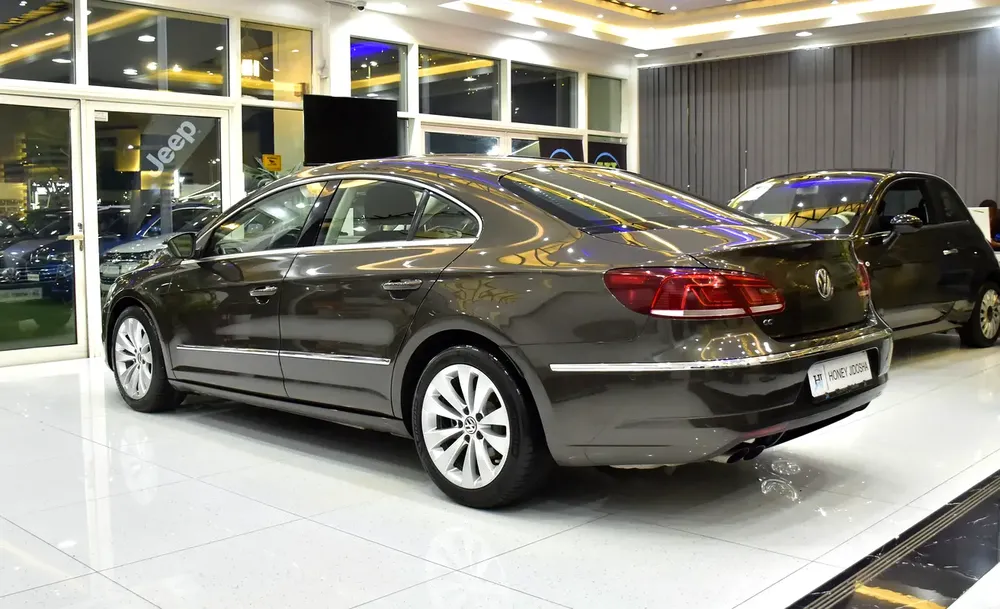 EXCELLENT DEAL for our Volkswagen CC ( 2015 Model ) in Brown Color GCC Specs - Image 7