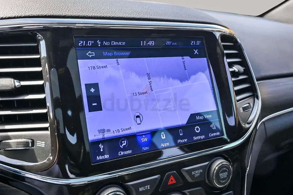 AED 1672/month | 2021 Jeep Grand Cherokee  | GCC Specs | Ref#428118 - Image 15