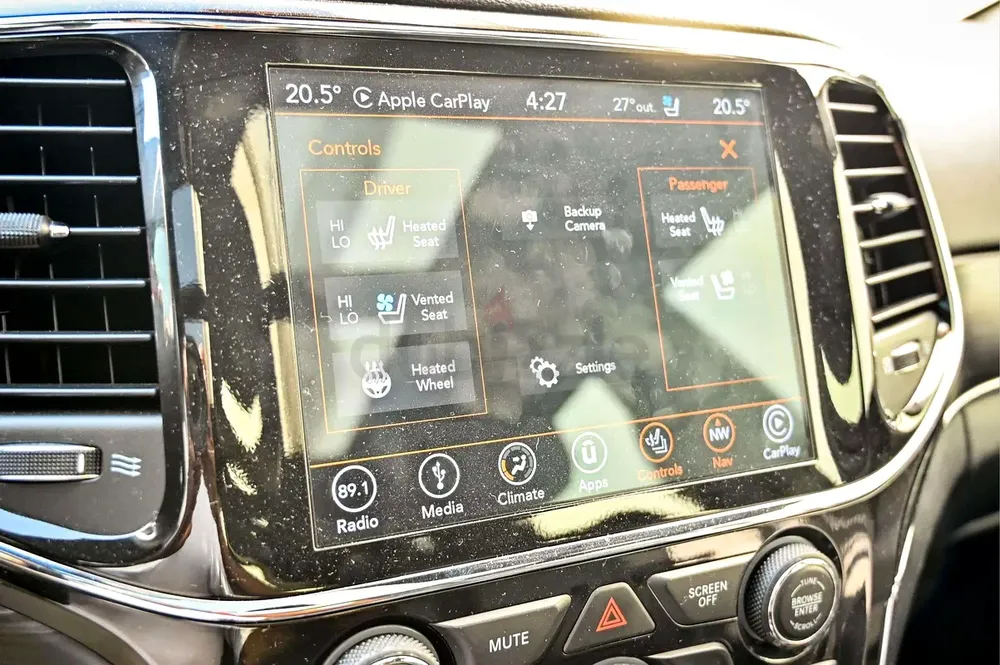 AED 1140/month | 2019 Jeep Grand Cherokee  | GCC Specs | Ref#432566 - Image 16
