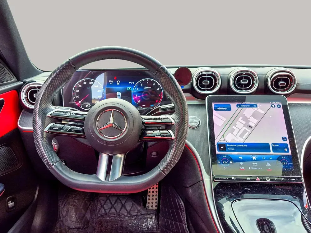 AED 2583/month | 2023 Mercedes-Benz C-Class C200 | GCC Specs | Ref#461855 - Image 10