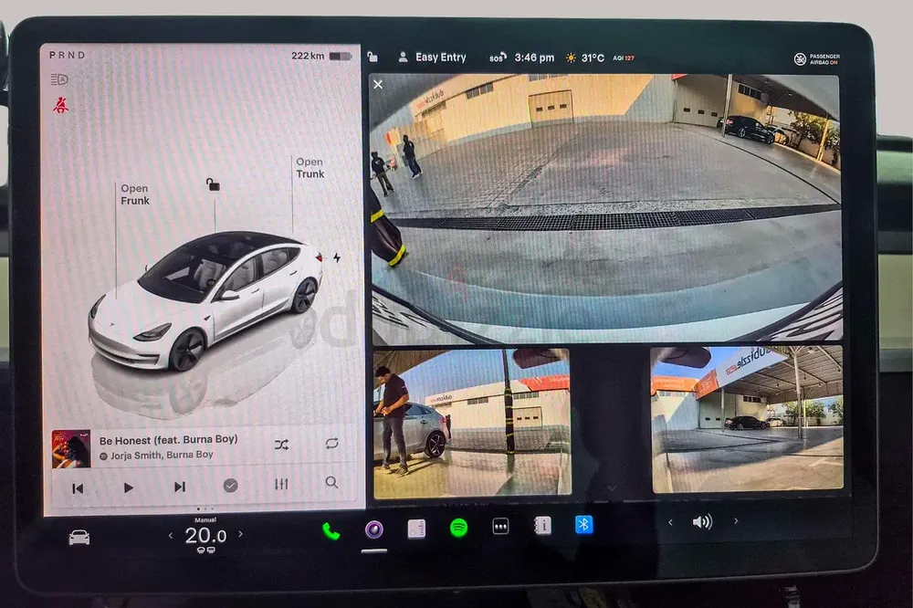 AED 1368/month | 2022 Tesla Model 3 Standard | GCC Specs | Ref#401125 - Image 14