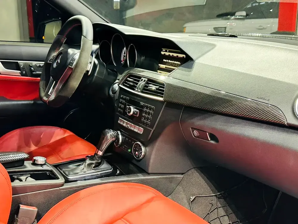 MERCEDES C63S EDITION 1 GCC SPECS IMACULATE CONDITION CARBON FIBER FOR 79000 AED - Image 10