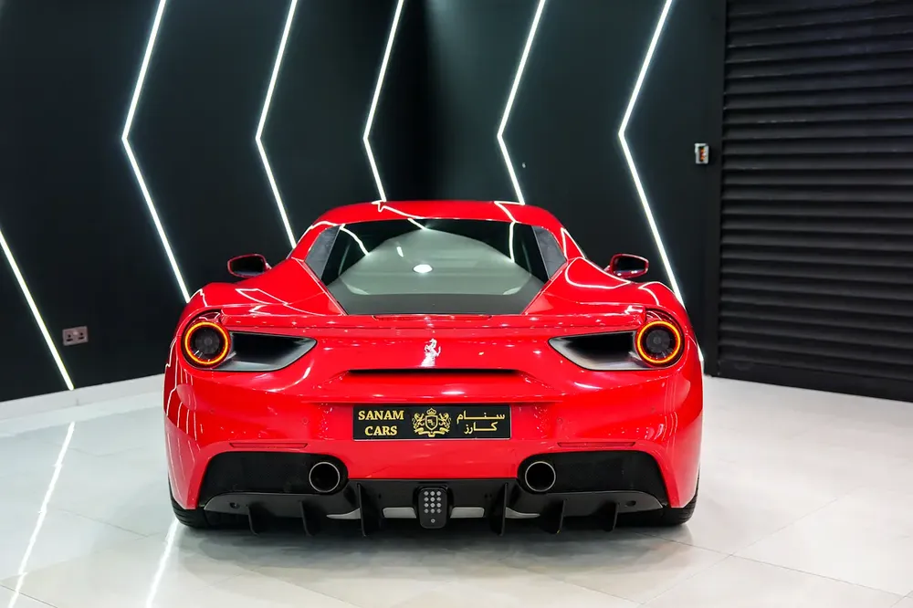 2016 Ferrari 488 GTB, Very Low KM, Al Tayer Full Service History, GCC Spec!! - Image 9