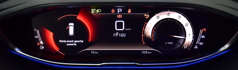 AED 1,566 EMi at 0% DP | AGENCY WARRANTY / Peugeot 5008 GT ( 2024 Model ) in White Color GCC Specs - Image 13