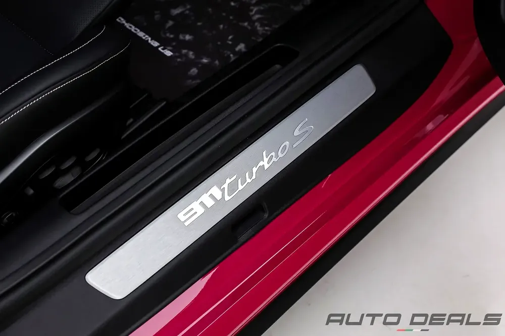 2023 Porsche 911 Turbo S  | Extremely Low Mileage | Ruby Star Neo Color | 640 HP | 3.8L F6 - Image 15
