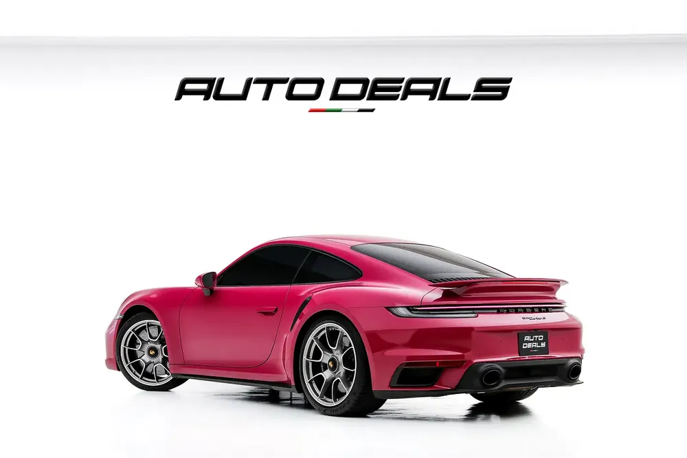 2023 Porsche 911 Turbo S  | Extremely Low Mileage | Ruby Star Neo Color | 640 HP | 3.8L F6 - Image 4