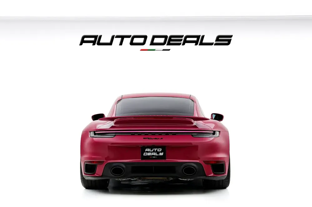 2023 Porsche 911 Turbo S  | Extremely Low Mileage | Ruby Star Neo Color | 640 HP | 3.8L F6 - Image 5