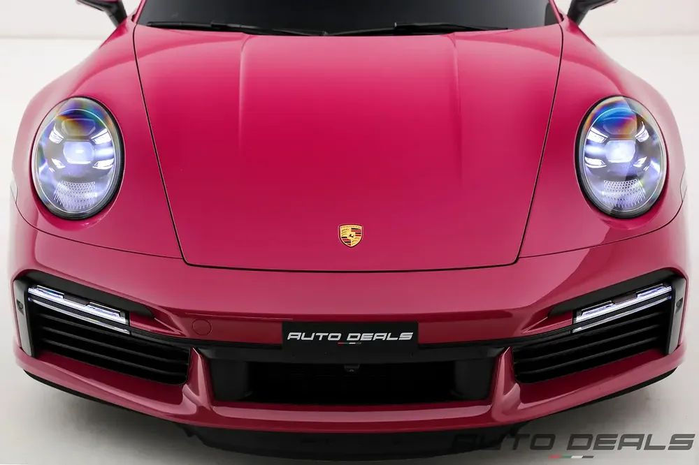 2023 Porsche 911 Turbo S  | Extremely Low Mileage | Ruby Star Neo Color | 640 HP | 3.8L F6 - Image 6