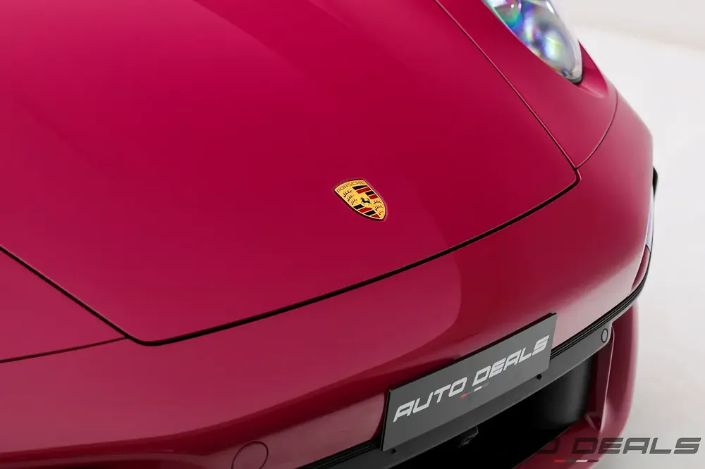 2023 Porsche 911 Turbo S  | Extremely Low Mileage | Ruby Star Neo Color | 640 HP | 3.8L F6 - Image 7