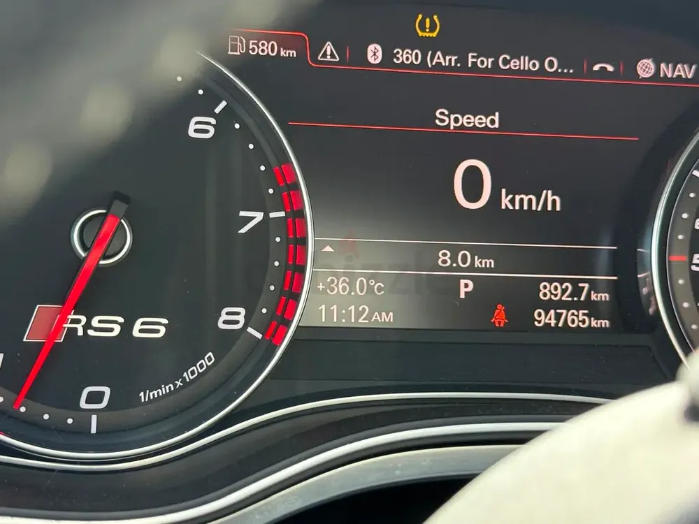 Audi RS6 Avant | 2015 | GCC Specs | One Owner - Image 5