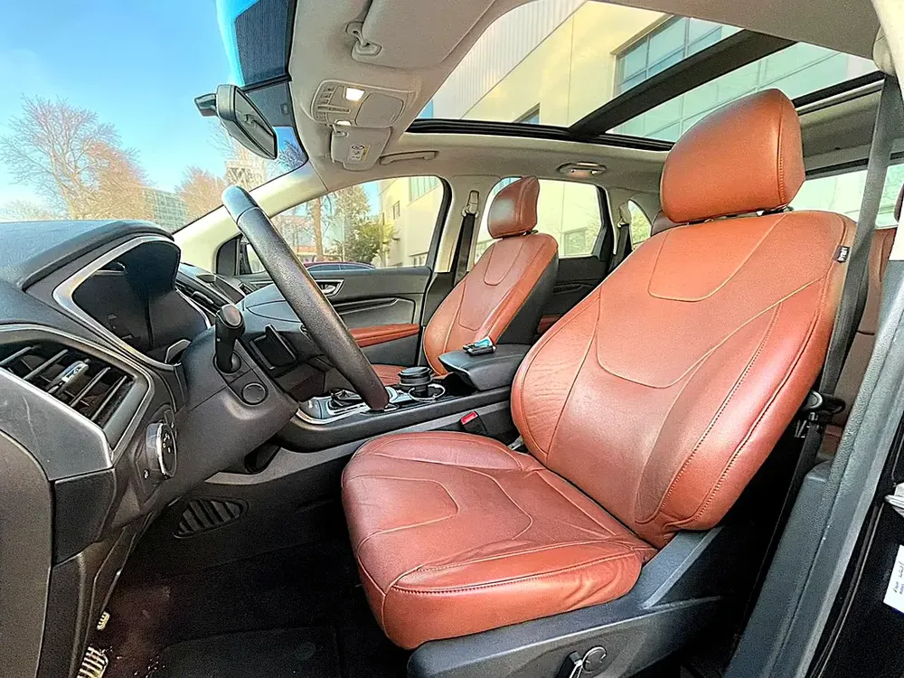 AED 1,045 P.M | Ford Edge 3.5 V6 Titanium 2017 - GCC Specs -under warranty | ORIGINAL PAINT - Image 17