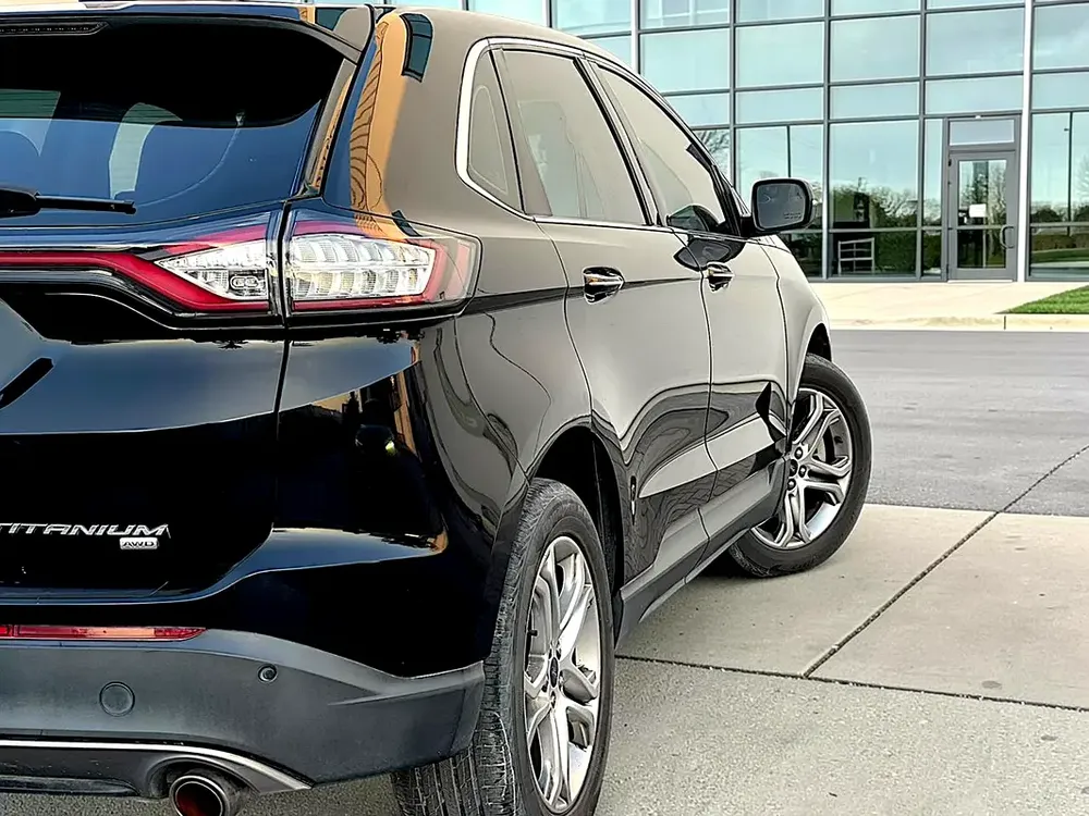 AED 1,045 P.M | Ford Edge 3.5 V6 Titanium 2017 - GCC Specs -under warranty | ORIGINAL PAINT - Image 5