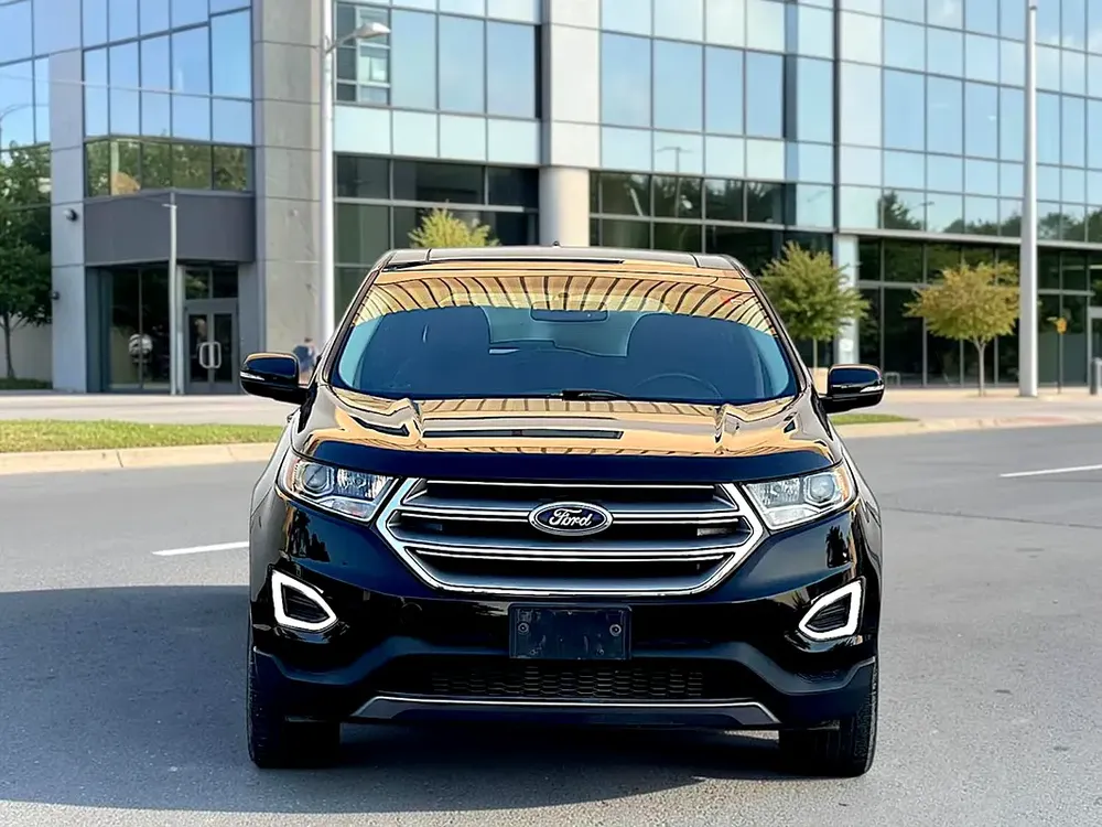 AED 1,045 P.M | Ford Edge 3.5 V6 Titanium 2017 - GCC Specs -under warranty | ORIGINAL PAINT - Image 9