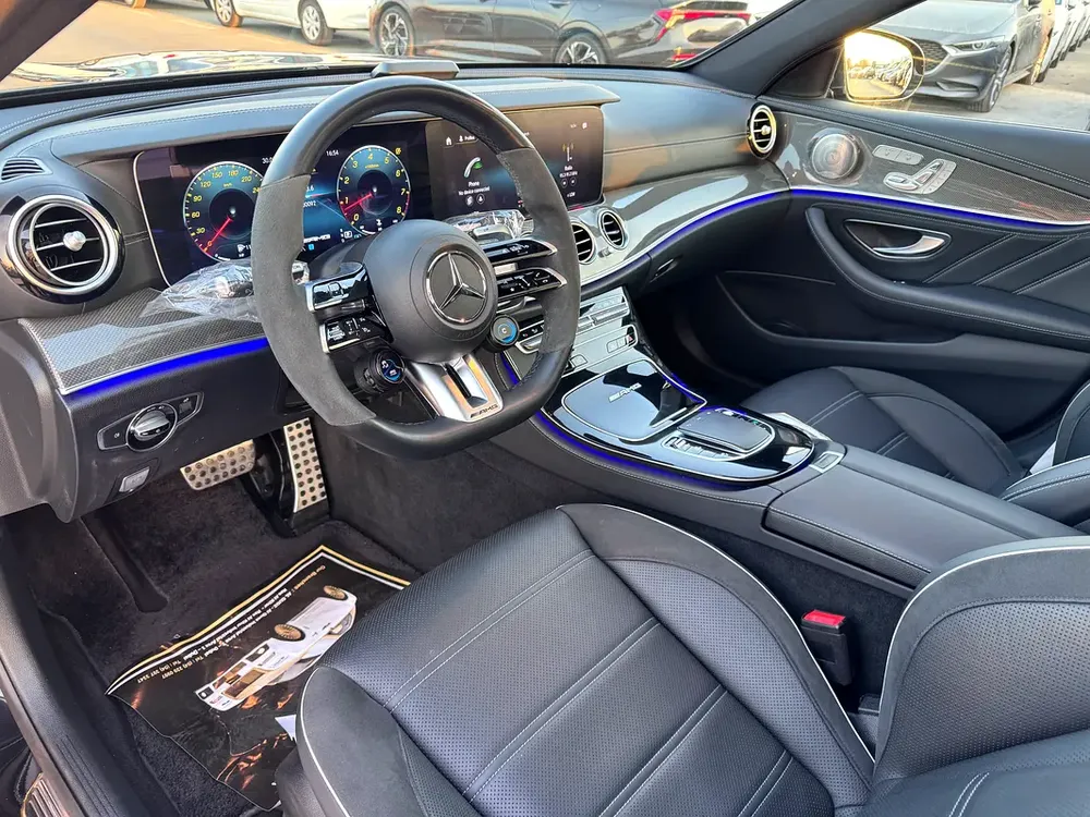 MERCEDES E63s 2021 FRESH JAPAN IMPORT 4.5 GRADE FULL ORIGINAL PAINT - Image 9