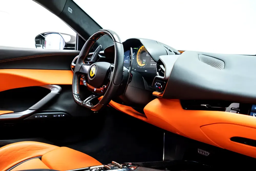 GCC SPECS WARRANTY + SERVICE CONTRACT - 2023 FERRARI 296 GTB - CARBON FIBRE - FRONT LIFT - Image 12