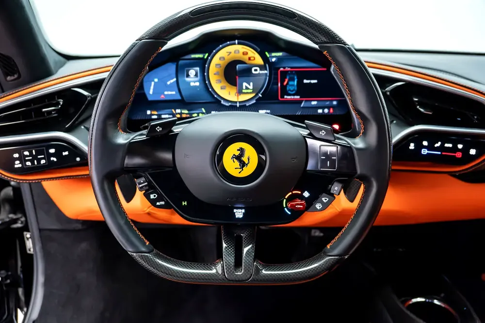 GCC SPECS WARRANTY + SERVICE CONTRACT - 2023 FERRARI 296 GTB - CARBON FIBRE - FRONT LIFT - Image 7