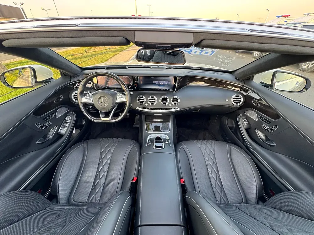 MERCEDES BENZ S550 V8 CONVERTABLE Very Low Kilometer Mint Condition Car - Image 10