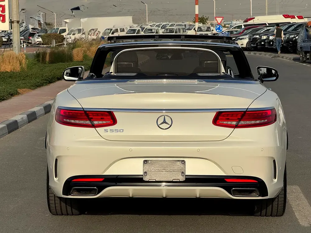 MERCEDES BENZ S550 V8 CONVERTABLE Very Low Kilometer Mint Condition Car - Image 6