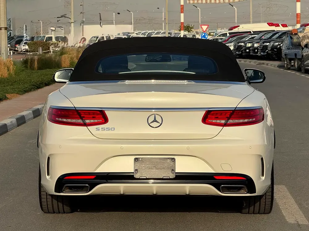 MERCEDES BENZ S550 V8 CONVERTABLE Very Low Kilometer Mint Condition Car - Image 7