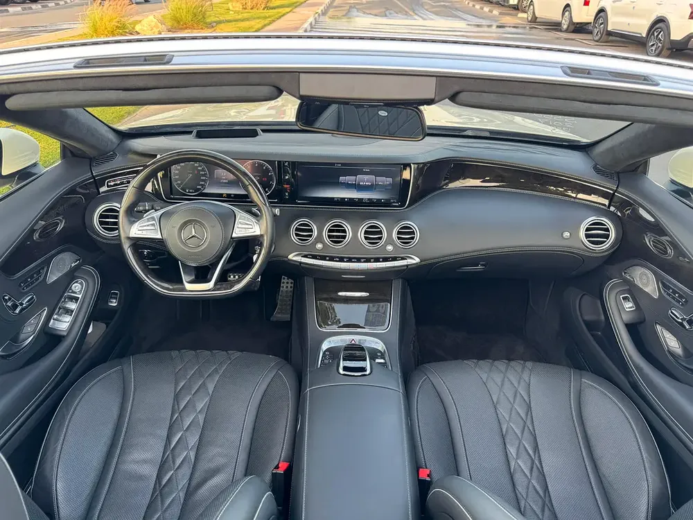 MERCEDES BENZ S550 V8 CONVERTABLE Very Low Kilometer Mint Condition Car - Image 9