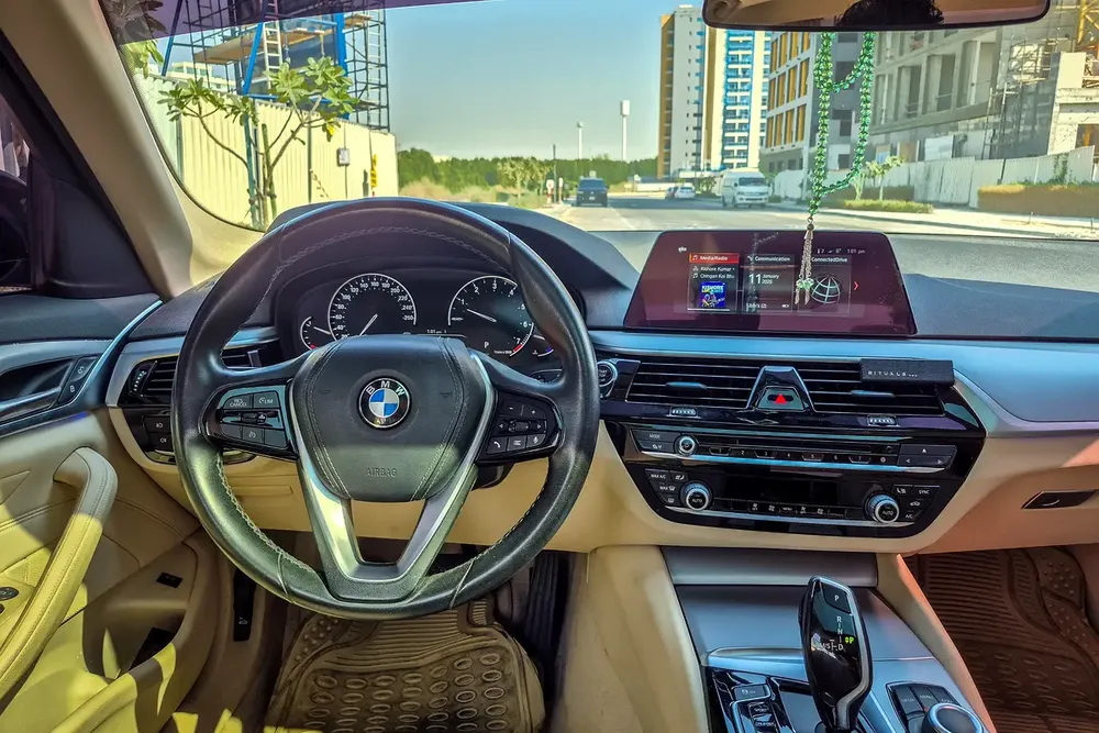 AED 1520/month | 2020 BMW 5-Series 520i | GCC Specs | Ref#412860 - Image 10