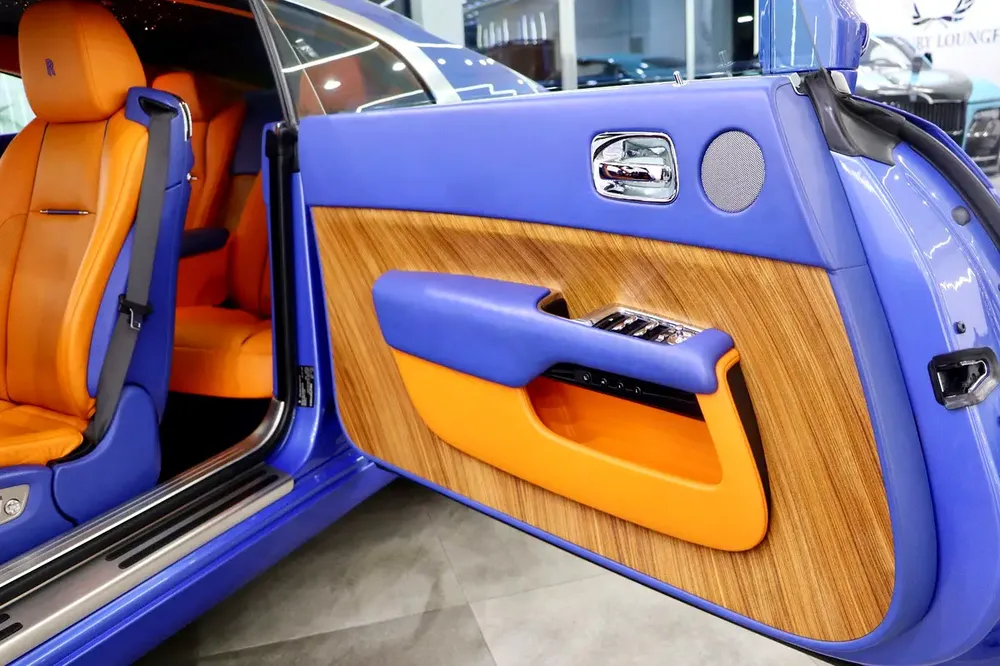 ROLLS-ROYCE WRAITH | 2016 | GCC SPECS | CANADEL WOOD | STARLIGHT | EXCELLENT CONDITION - Image 10