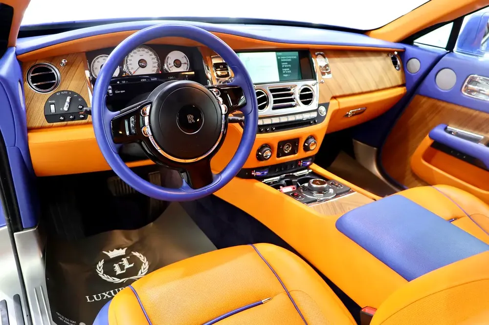 ROLLS-ROYCE WRAITH | 2016 | GCC SPECS | CANADEL WOOD | STARLIGHT | EXCELLENT CONDITION - Image 5