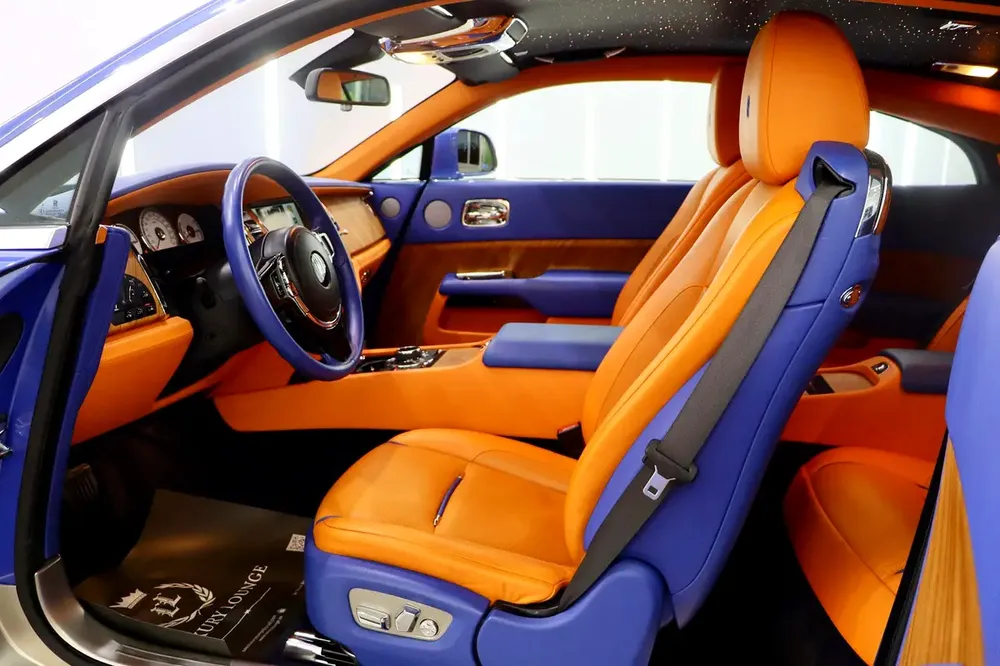 ROLLS-ROYCE WRAITH | 2016 | GCC SPECS | CANADEL WOOD | STARLIGHT | EXCELLENT CONDITION - Image 6