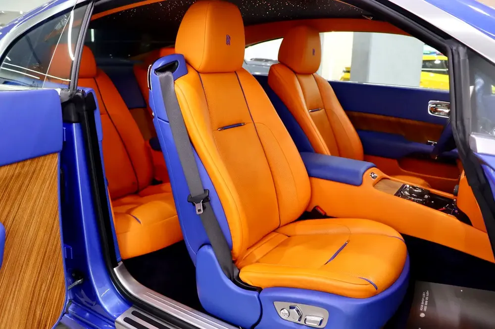ROLLS-ROYCE WRAITH | 2016 | GCC SPECS | CANADEL WOOD | STARLIGHT | EXCELLENT CONDITION - Image 9