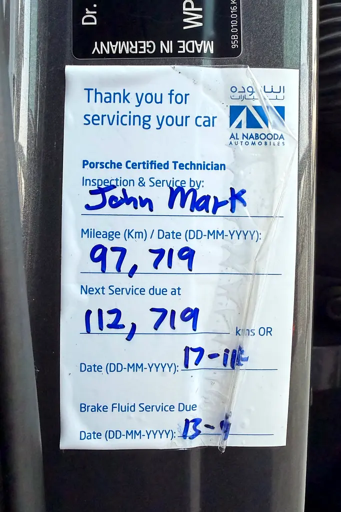 Porsche Warranty / Porsche Service History | Porsche Macan S 2016 GCC Specifications (2 Keys) - Image 19