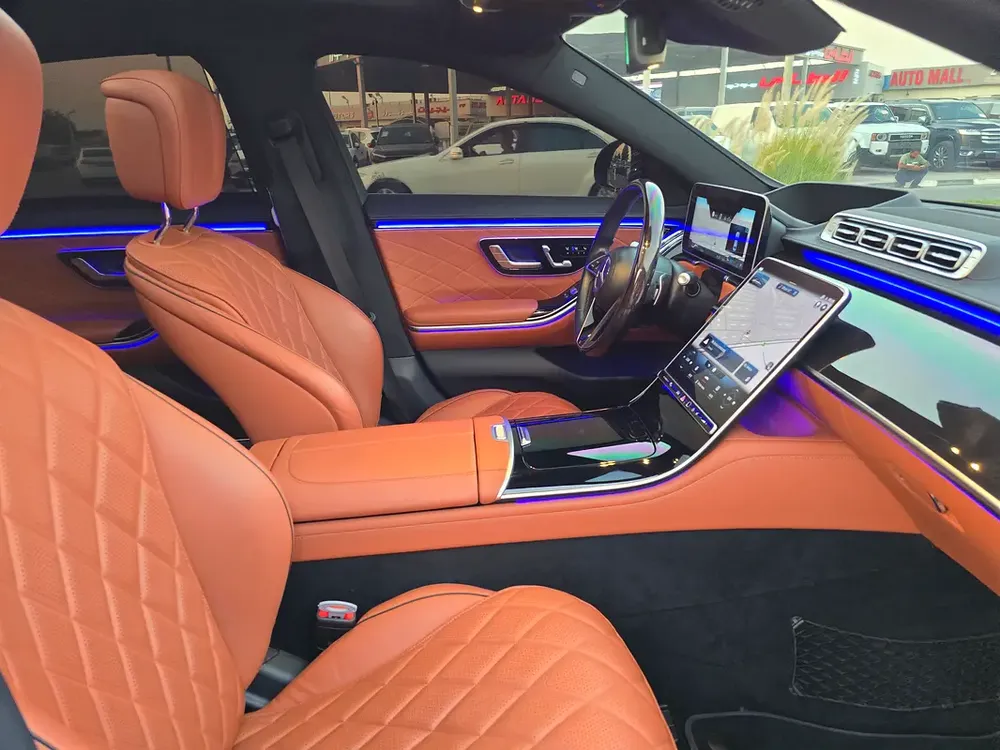 MERCEDES S 500 L 2022 GCC UNDER WARRANTY GARGASH - Image 10