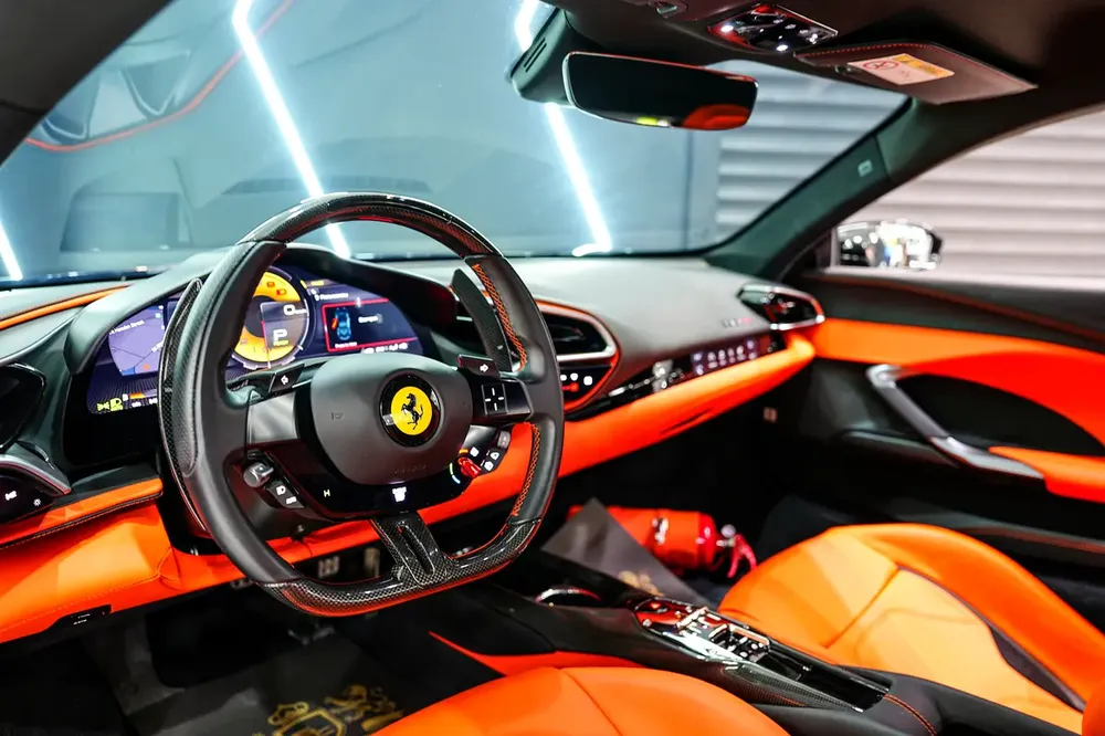 2023 Ferrari 296 GTB, Apple CarPlay, JBL Audio, Carbon Fiber Ext/Int, Dealer Warranty + Service! - Image 7