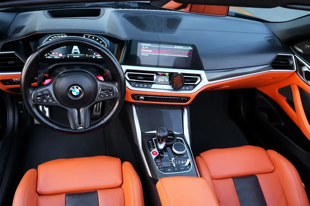 2023 BMW M4 Competition xDrive | 510HP | Warranty | GCC | Black | AED 369,000 - Image 8