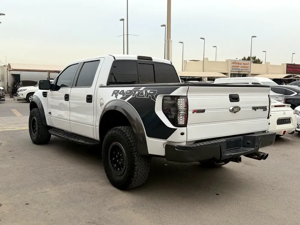 Ford Raptor, 2013 white, 4 doors - Image 7