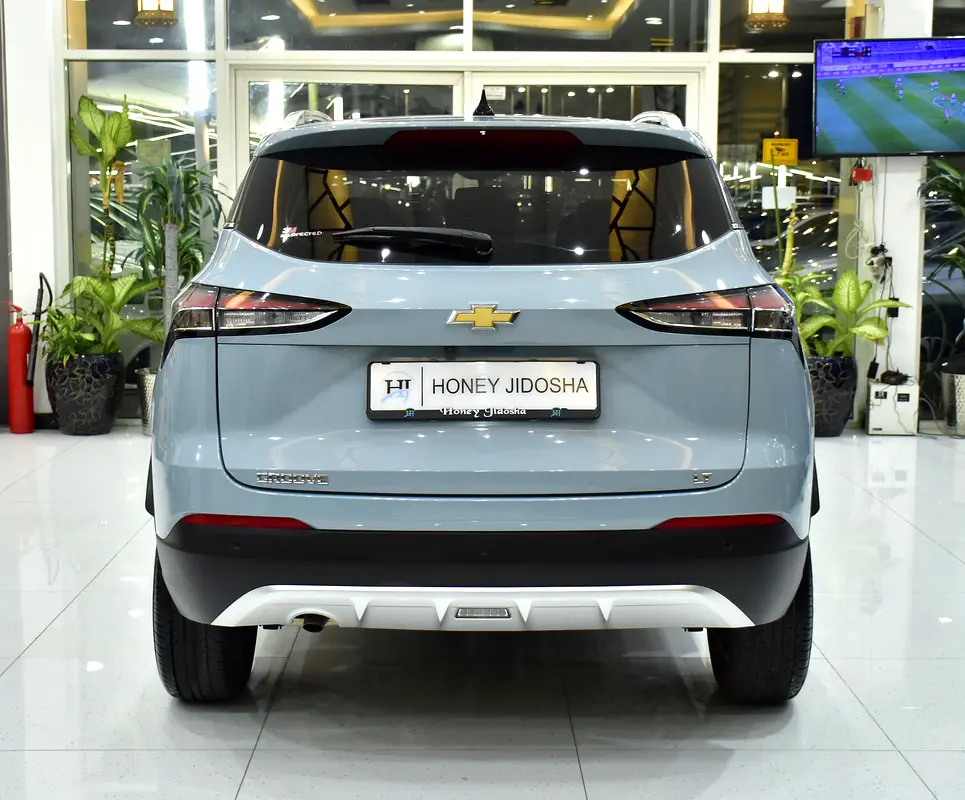 AED 823 EMi at 0% DP | Chevrolet Groove LT ( 2023 Model ) in Blue Color GCC Specs - Image 5