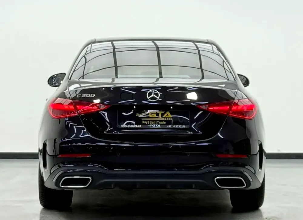 2024 Mercedes Benz C200, 2029 Mercedes Warranty + Service Pack, Full MB Service History, Low Km, GCC - Image 5