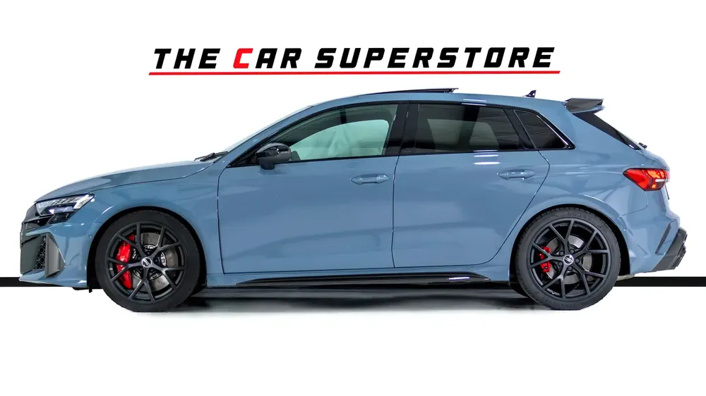 Audi RS3 Sportback-Al Nabooda warranty  Service Contract-Carbon RS Bucket Seats-Special Color - Image 5