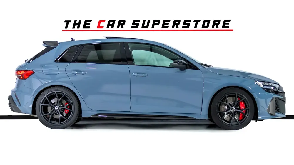 Audi RS3 Sportback-Al Nabooda warranty  Service Contract-Carbon RS Bucket Seats-Special Color - Image 9
