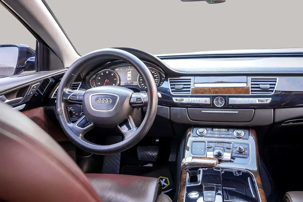 AED 1981/month | 2015 Audi A8 50 TFSI Quattro | GCC Specs | Ref#435304 - Image 9