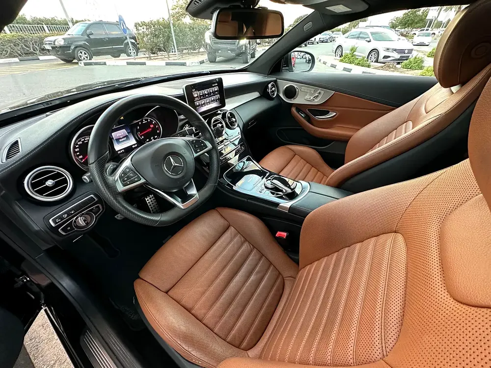 MERCEDES-BENZ C200 COUPE 2018 GCC FULL SERVICE HISTORY IN PERFECT CONDITION - Image 11